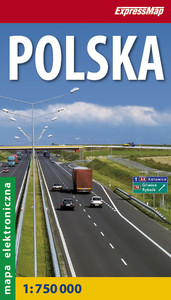 Polska 1:750 000 KMZ