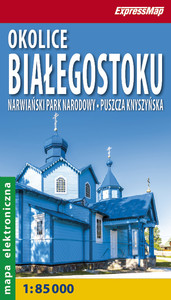 Okolice Białegostoku 1:85 000 KMZ