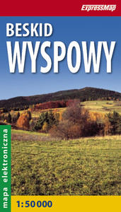 Beskid Wyspowy 1:50 000 KMZ