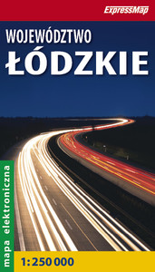 Województwo łódzkie 1:250 000 KMZ