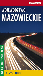 Województwo mazowieckie 1:250 000 KMZ